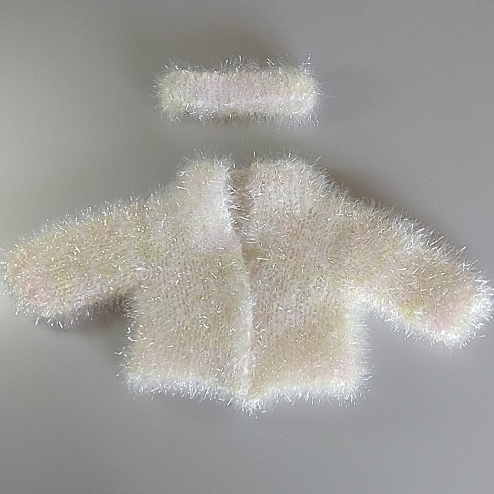 Pleasant Company Snowball Sweater & Headband